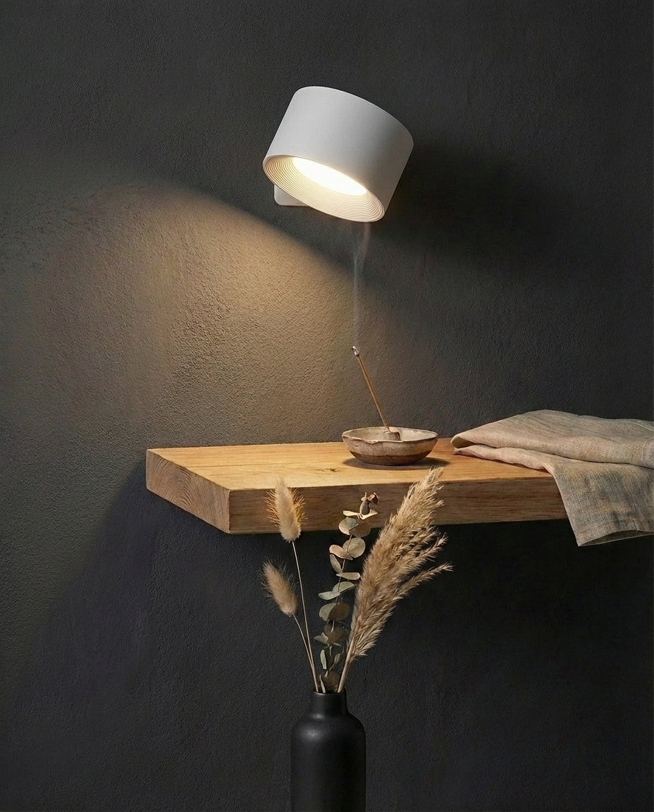 Trådløs oppladbar vegglampe | 360° Dempbar spotlight