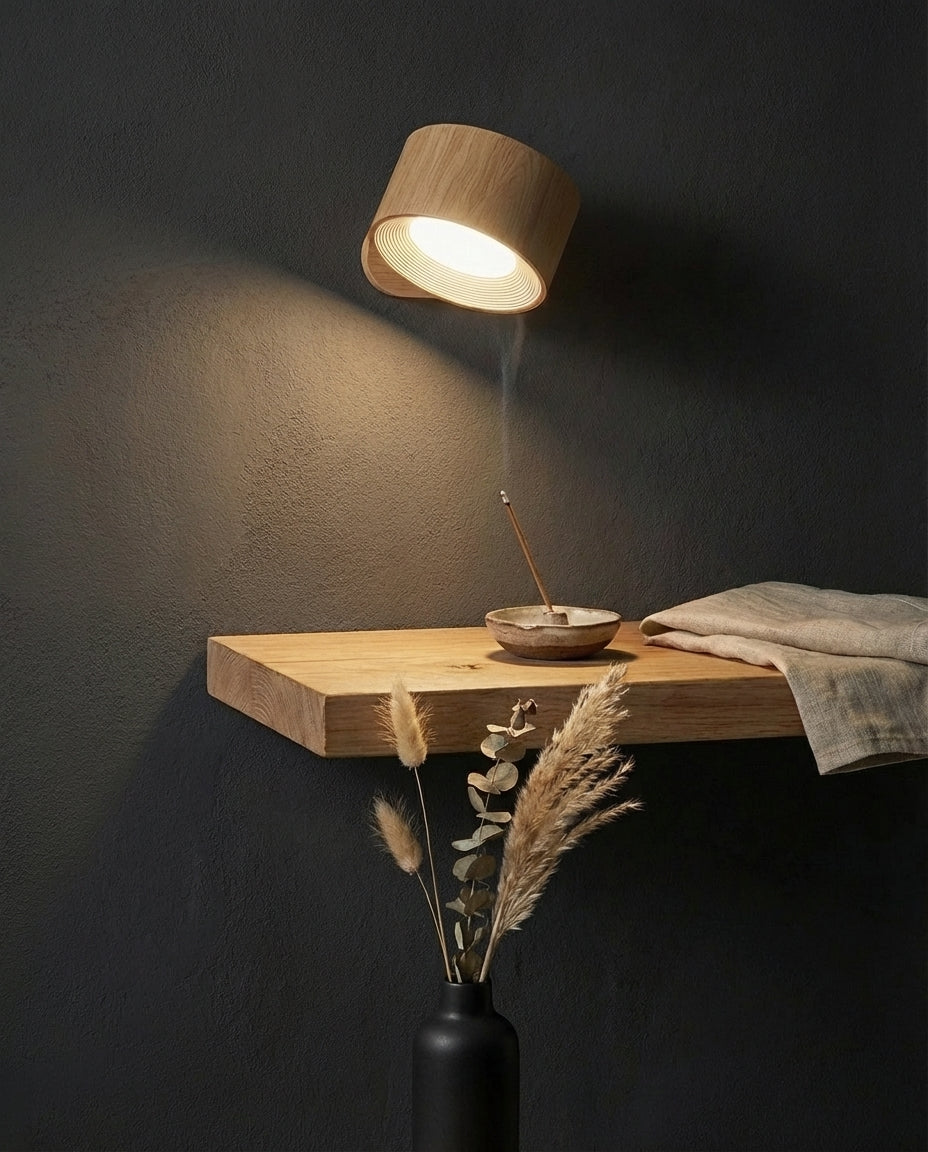 Trådløs oppladbar vegglampe | 360° Dempbar spotlight