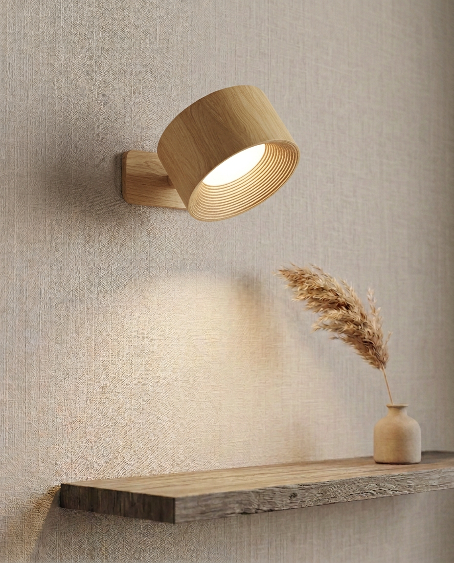 Trådløs oppladbar vegglampe | Lumiflex 360° flex