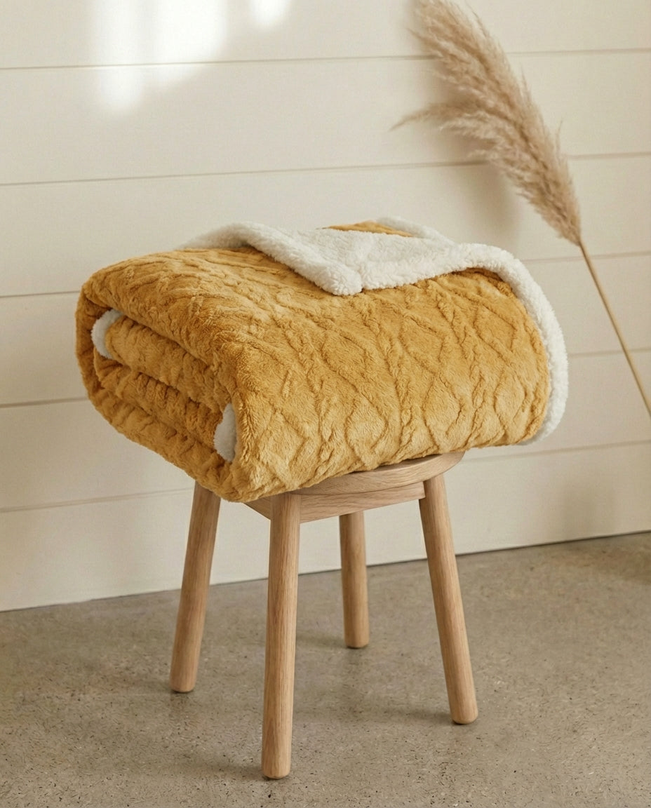 Vinterfleeceteppe – Luksuriøst mykt pledd | 5 størrelser