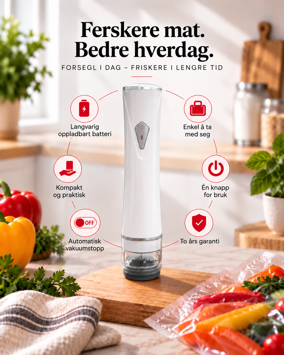 AirLock Mini Vakuumforsegler