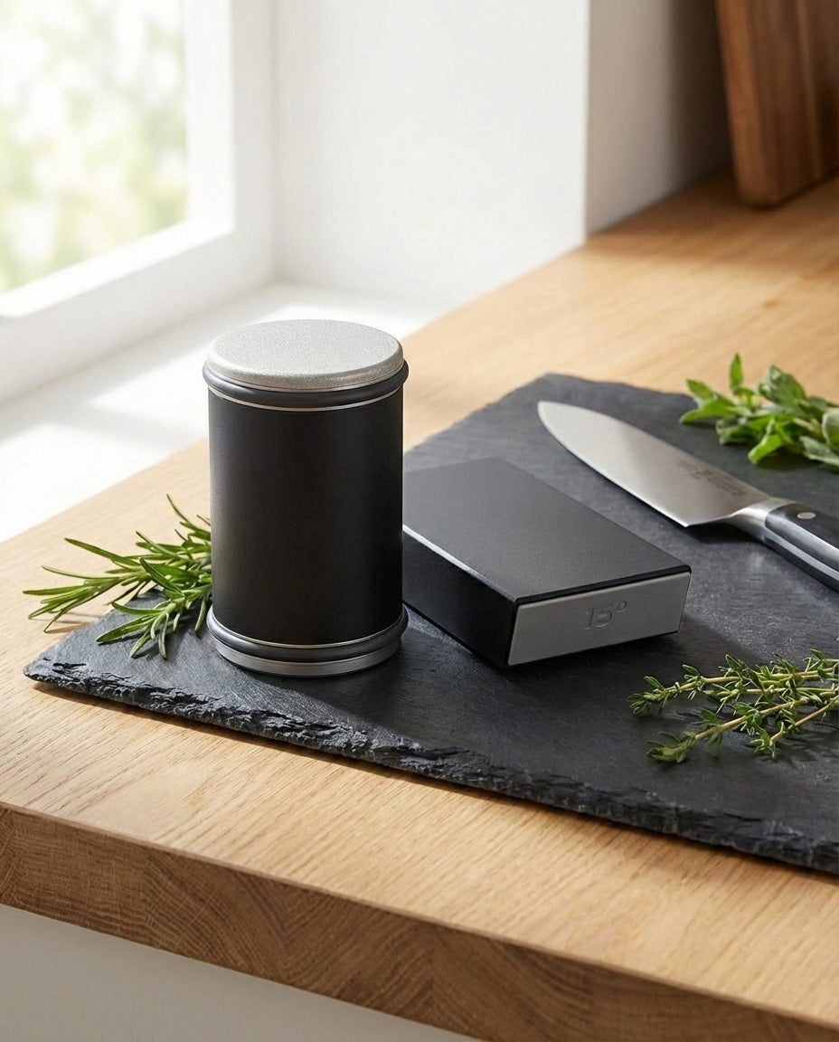 THE ROLLING EDGE | Rullende knivsliper med diamantskive