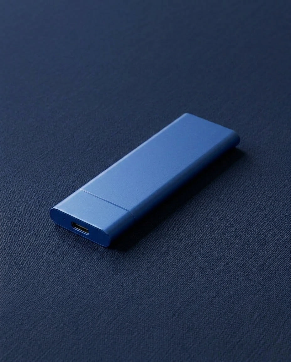 2TB Bærbar SSD USB 3.1 | Lynrask Ekstern Harddisk