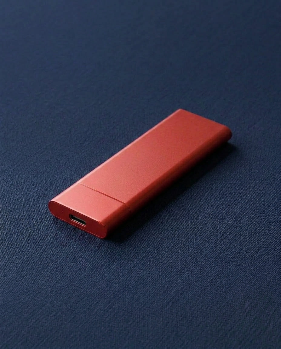 2TB Bærbar SSD USB 3.1 | Lynrask Ekstern Harddisk
