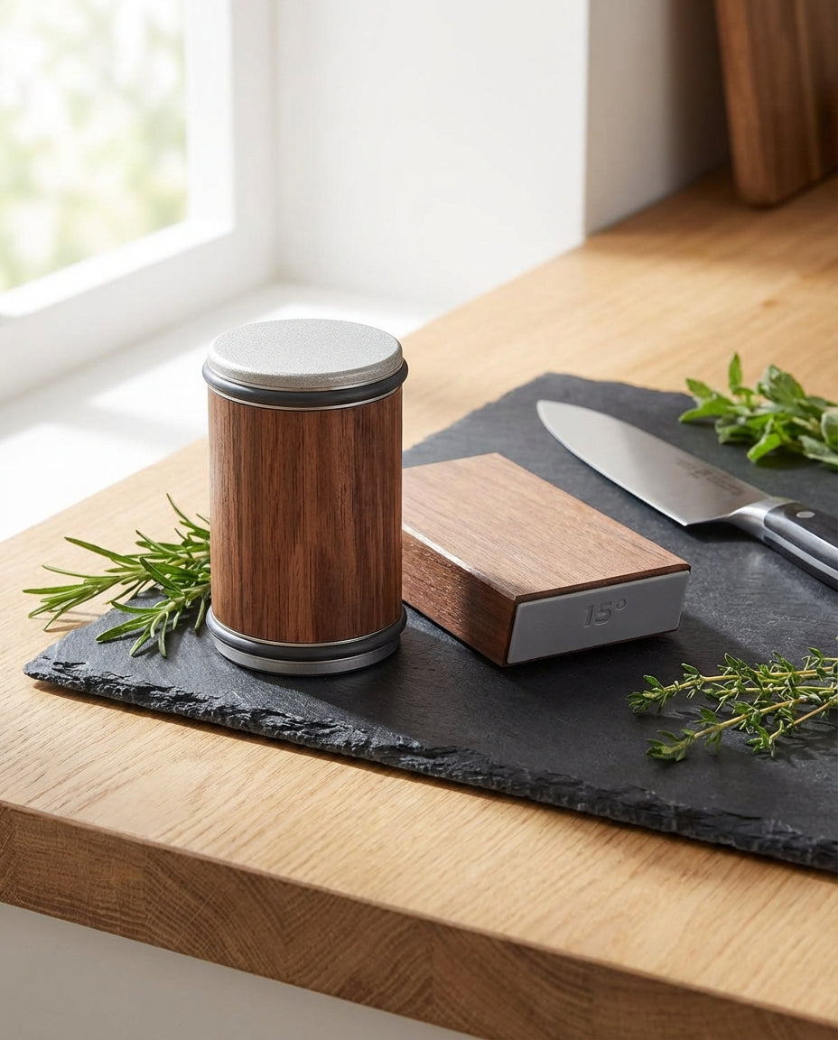 THE ROLLING EDGE | Rullende knivsliper med diamantskive